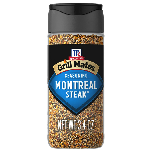 McCormick Grill Mates Gluten Free Montreal Steak Seasoning, 3.4oz