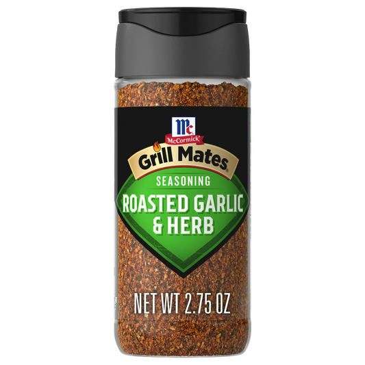 McCormick Grill Mates Gluten Free Roasted Garlic & Herb Seasoning, 2.75oz