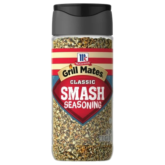 McCormick Grill Mates Gluten Free Smash Burger Seasoning, 2.85oz