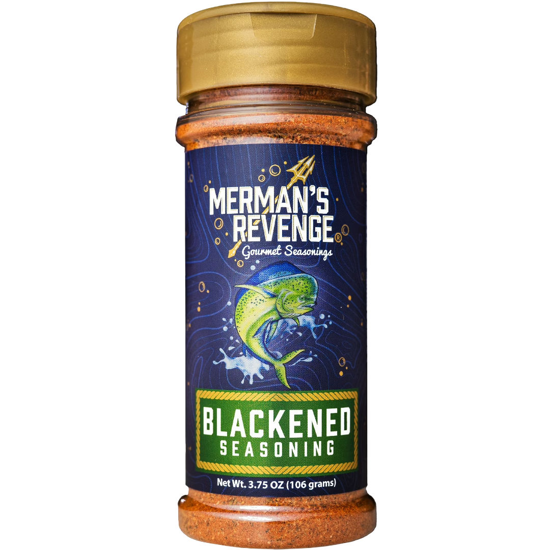 Merman’s Revenge Blackened Gourmet Seasoning, 3.75 oz
