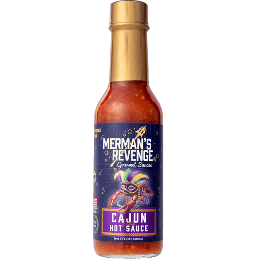 Merman's Revenge Cajun Style Hot Sauce, 5 fl oz
