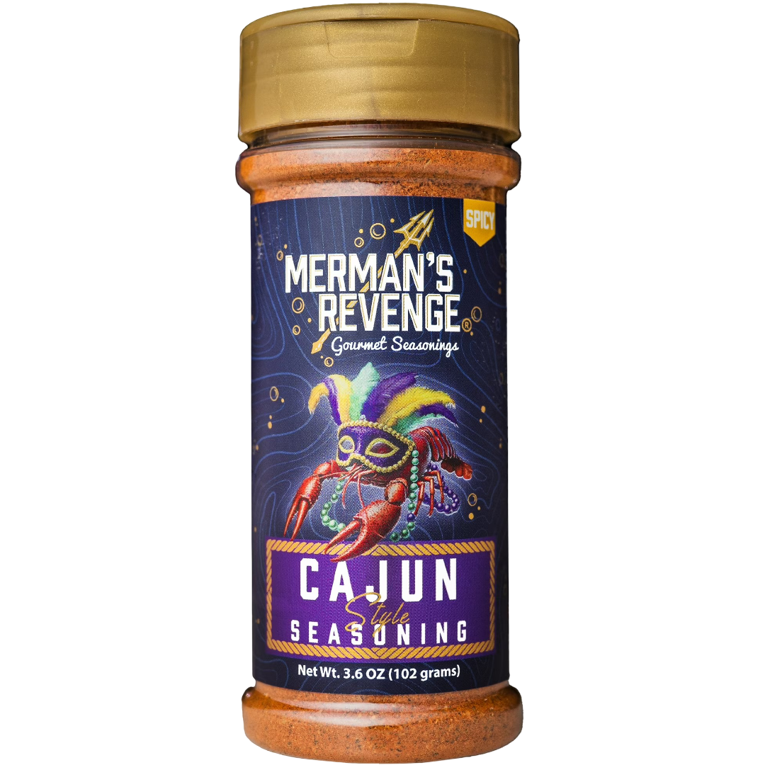 Merman’s Revenge Cajun Style Gourmet Seasoning, 3.6 oz