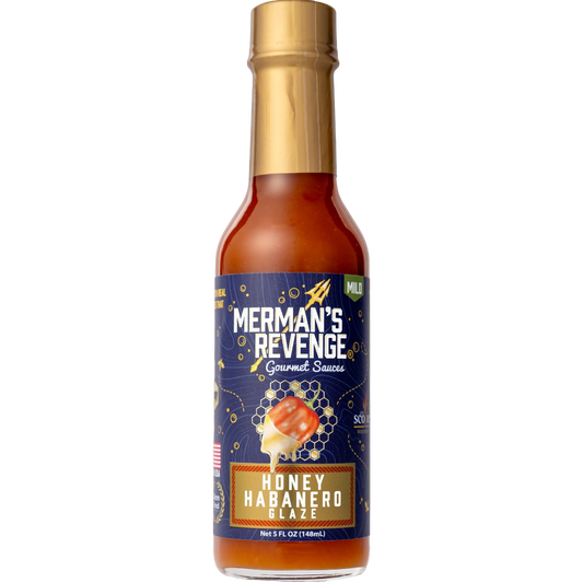 Merman's Revenge Honey Habanero Glaze, Gluten Free, 5 fl oz