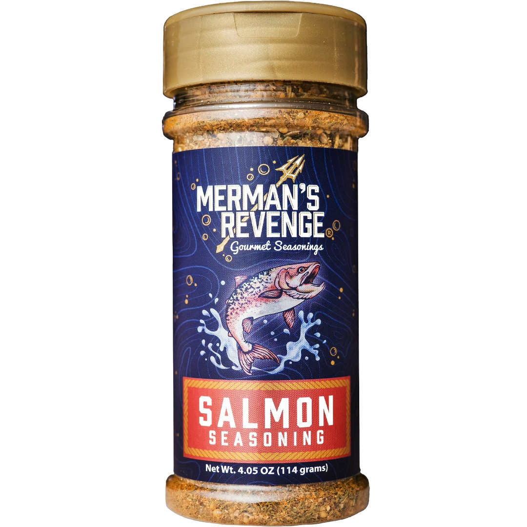 Merman’s Revenge Salmon Seasoning, 4.05 oz