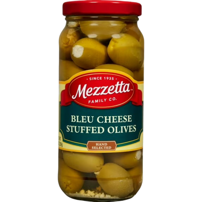 Mezzetta Bleu Cheese Stuffed Olives, 9.5 fl oz