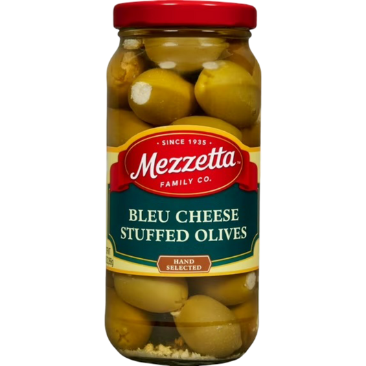 Mezzetta Bleu Cheese Stuffed Olives, 9.5 fl oz