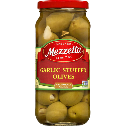 Mezzetta Garlic Stuffed Olives, 10 fl oz