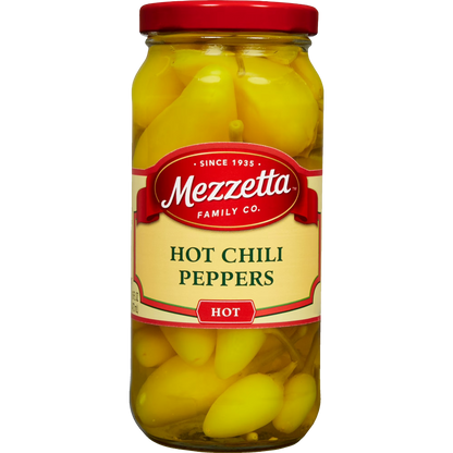 Mezzetta Hot Chili Peppers, 16 fl oz