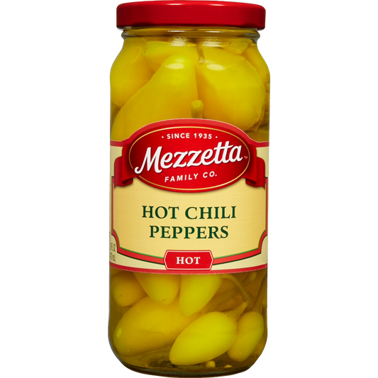 Mezzetta Hot Chili Peppers, 16 fl oz
