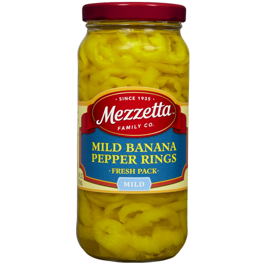 Mezzetta Mild Banana Pepper Rings, 16 fl oz