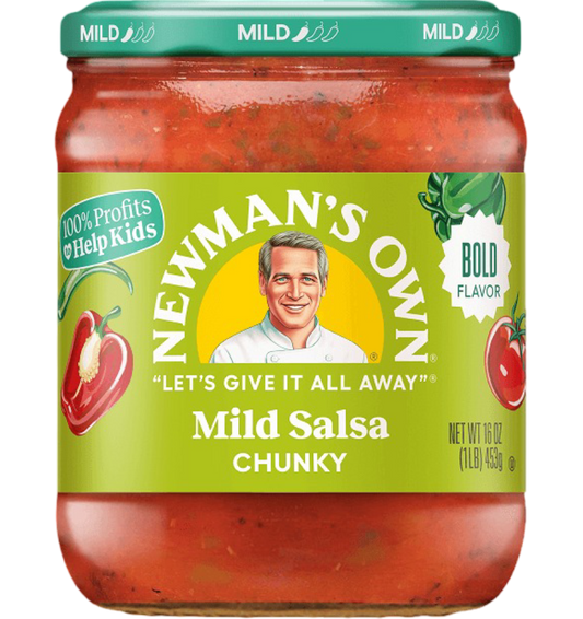 Newman's Own Chunky Mild Bold Flavor Salsa 16 oz