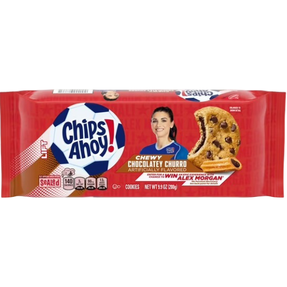 CHIPS AHOY! Chewy Chocolatey Churro Filled Cookies, 9.9 oz