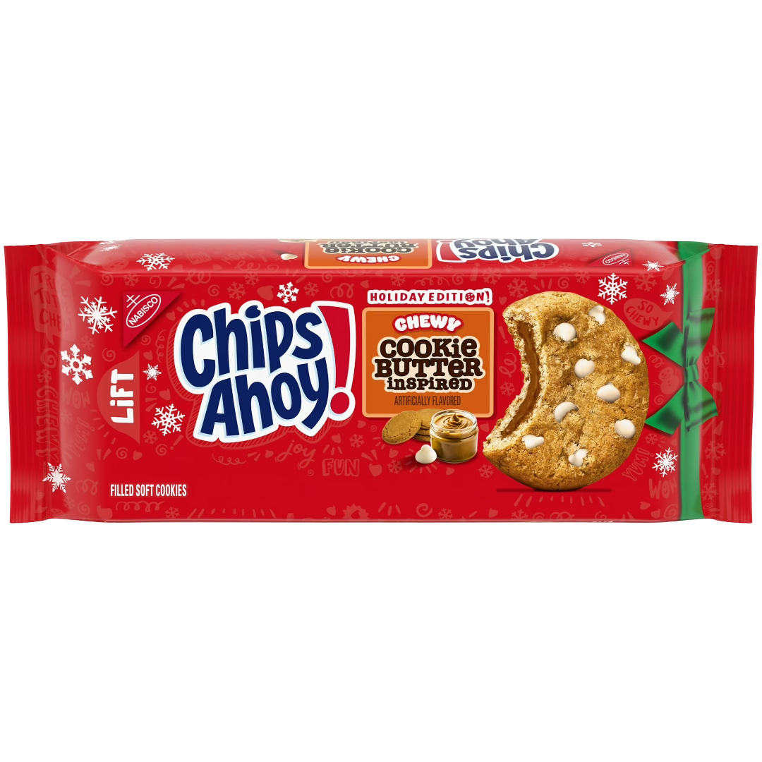 CHIPS AHOY! Chewy Cookie Butter-Inspired Cookies, Limited Edition, 9.9oz