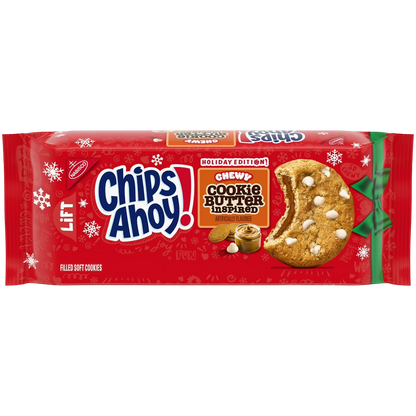 CHIPS AHOY! Chewy Cookie Butter-Inspired Cookies, Limited Edition, 9.9oz
