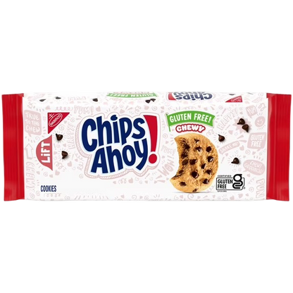 CHIPS AHOY! Chewy Gluten Free Fudgy Chocolate Chip Cookies, 9.75 oz