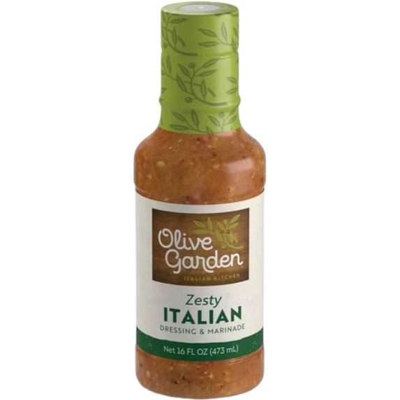 Olive Garden Zesty Italian Salad Dressing & Marinade, 16 fl oz
