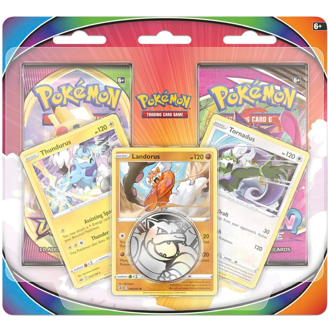 Pokémon TCG: Tornadus, Thundurus & Landorus 2 Pack Blister