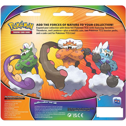 Pokémon TCG: Tornadus, Thundurus & Landorus 2 Pack Blister