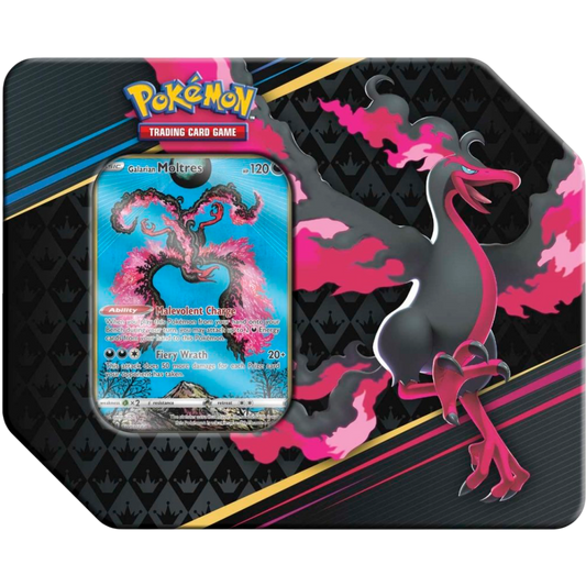 Pokémon TCG: Crown Zenith Tin Sealed (Galarian Moltres)