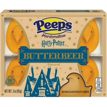 Peeps Harry Potter Butterbeer Flavored Marshmallow Chicks, 3 oz