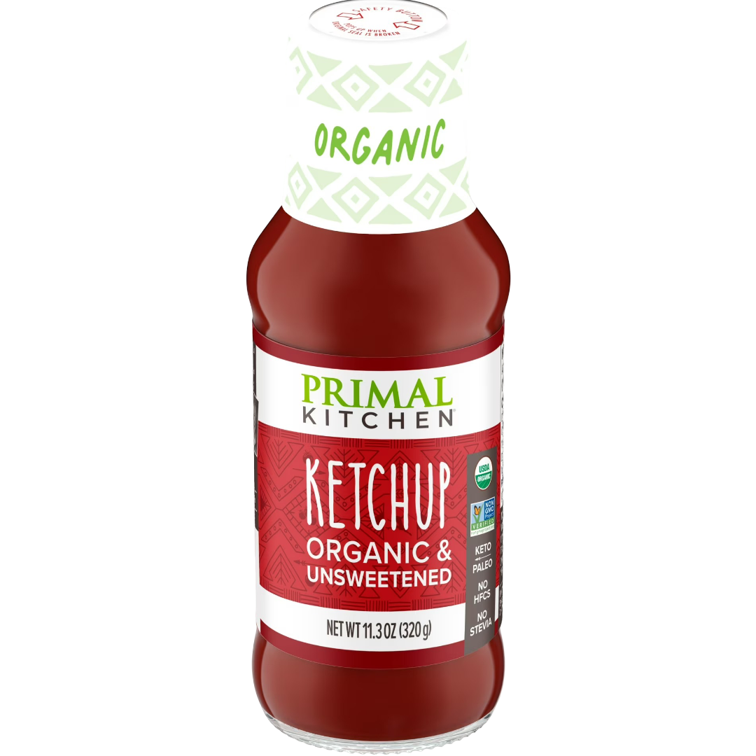 Primal Kitchen Organic and Unsweetened Ketchup 11.3 oz