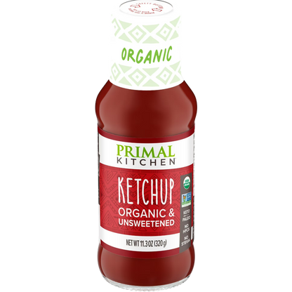 Primal Kitchen Organic and Unsweetened Ketchup 11.3 oz