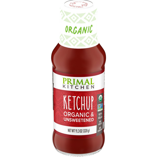 Primal Kitchen Organic and Unsweetened Ketchup 11.3 oz