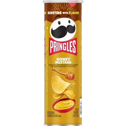 Pringles Honey Mustard Potato Crisps Chips, 5.5oz