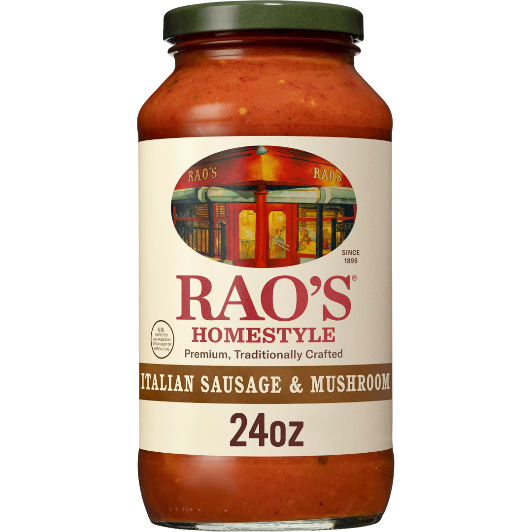 Rao's Homemade Italian Sausage & Mushroom Sauce, 24oz