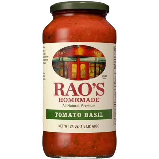 Rao's Homemade Tomato Basil Pasta Sauce, 24oz