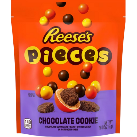 Reese's Pieces Chocolate Cookie & Peanut Butter Candy, 7.6 oz
