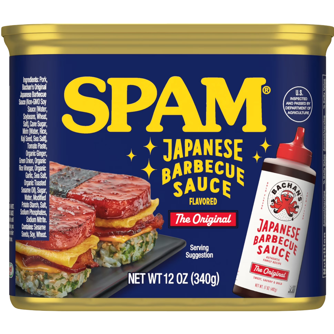 SPAM Bachan's Japanese BBQ Sauce Flavored, 12 oz