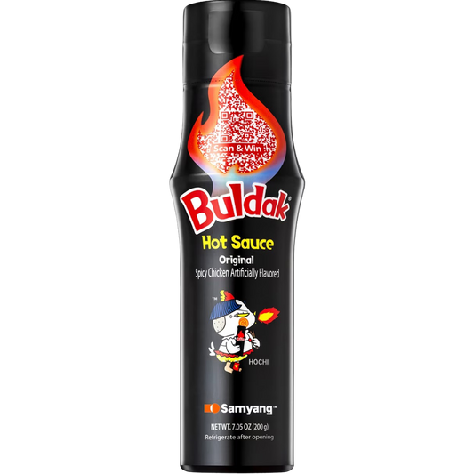 Samyang Buldak Spicy Chicken Hot Sauce, 7.05 oz