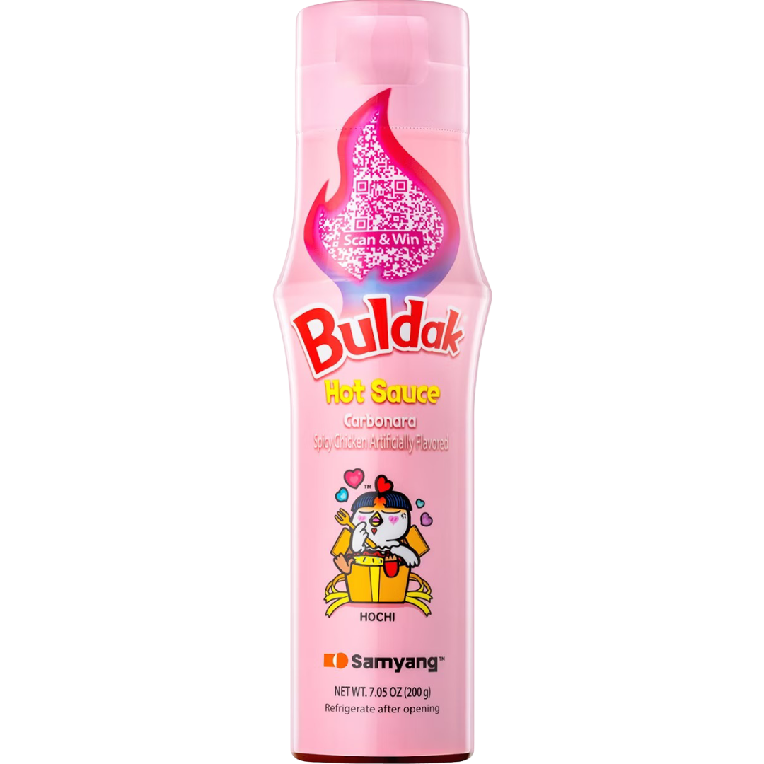 Samyang Carbo Buldak Korean Spicy Hot Chicken Flavor Sauce, 7 oz
