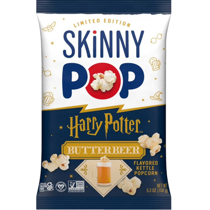 SKINNYPOP Harry Potter Butterbeer Flavored Kettle Popcorn, 5.3 oz