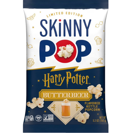 SKINNYPOP Harry Potter Butterbeer Flavored Kettle Popcorn, 5.3 oz