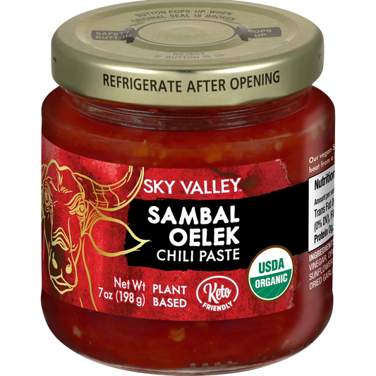 Sky Valley Sambal Oelek Chili Paste, 7 oz