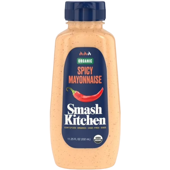 Smash Kitchen Organic Spicy Mayonnaise, 11.25 fl oz