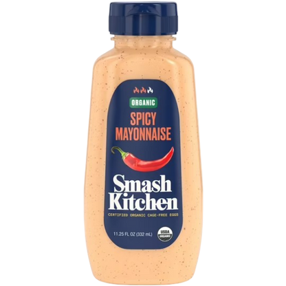 Smash Kitchen Organic Spicy Mayonnaise, 11.25 fl oz