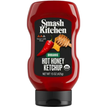 Smash Kitchen Organic Hot Honey Ketchup, 15 oz