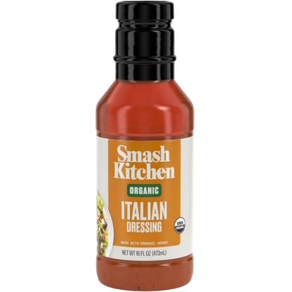 Smash Kitchen Organic Italian Salad Dressing, 16 fl oz