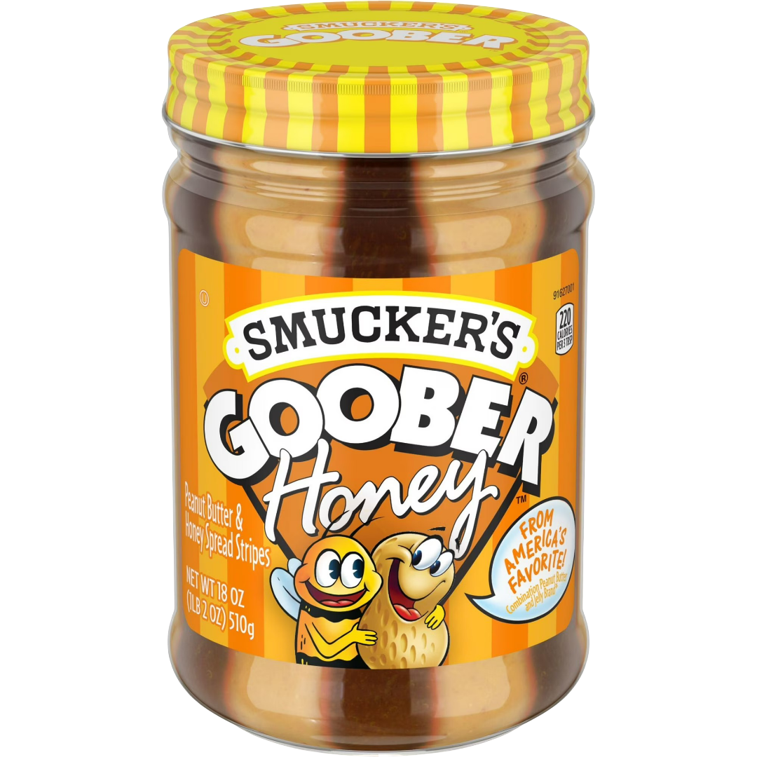 Smucker's Goober Peanut Butter & Honey Spread Stripes 18oz