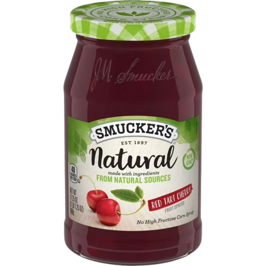Smucker's Natural Red Tart Cherry Fruit Spread, 17.25oz