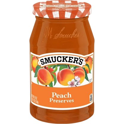 Smucker's Peach Preserves, 18oz