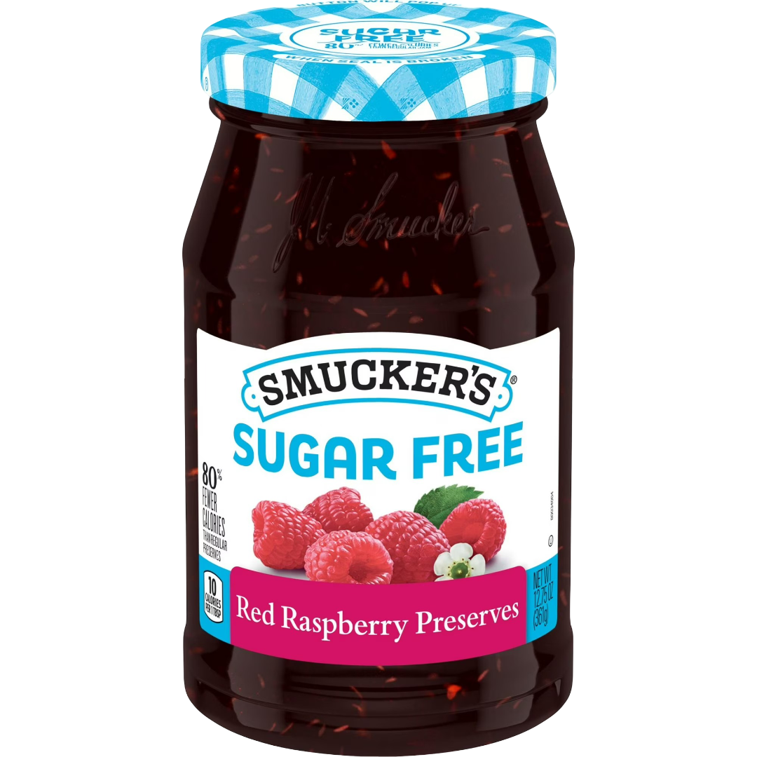 Smucker's Sugar Free Red Raspberry Preserves 12.75oz Jar