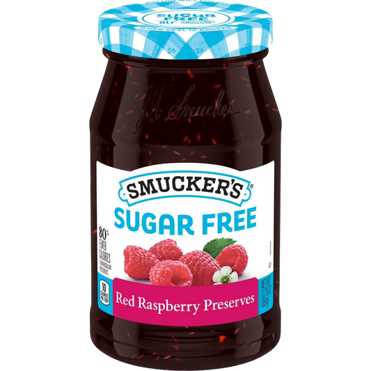 Smucker's Sugar Free Red Raspberry Preserves 12.75oz Jar