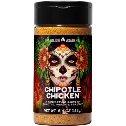 Spanglish Asadero Chipotle Chicken Seasoning Blend, 5.4 oz