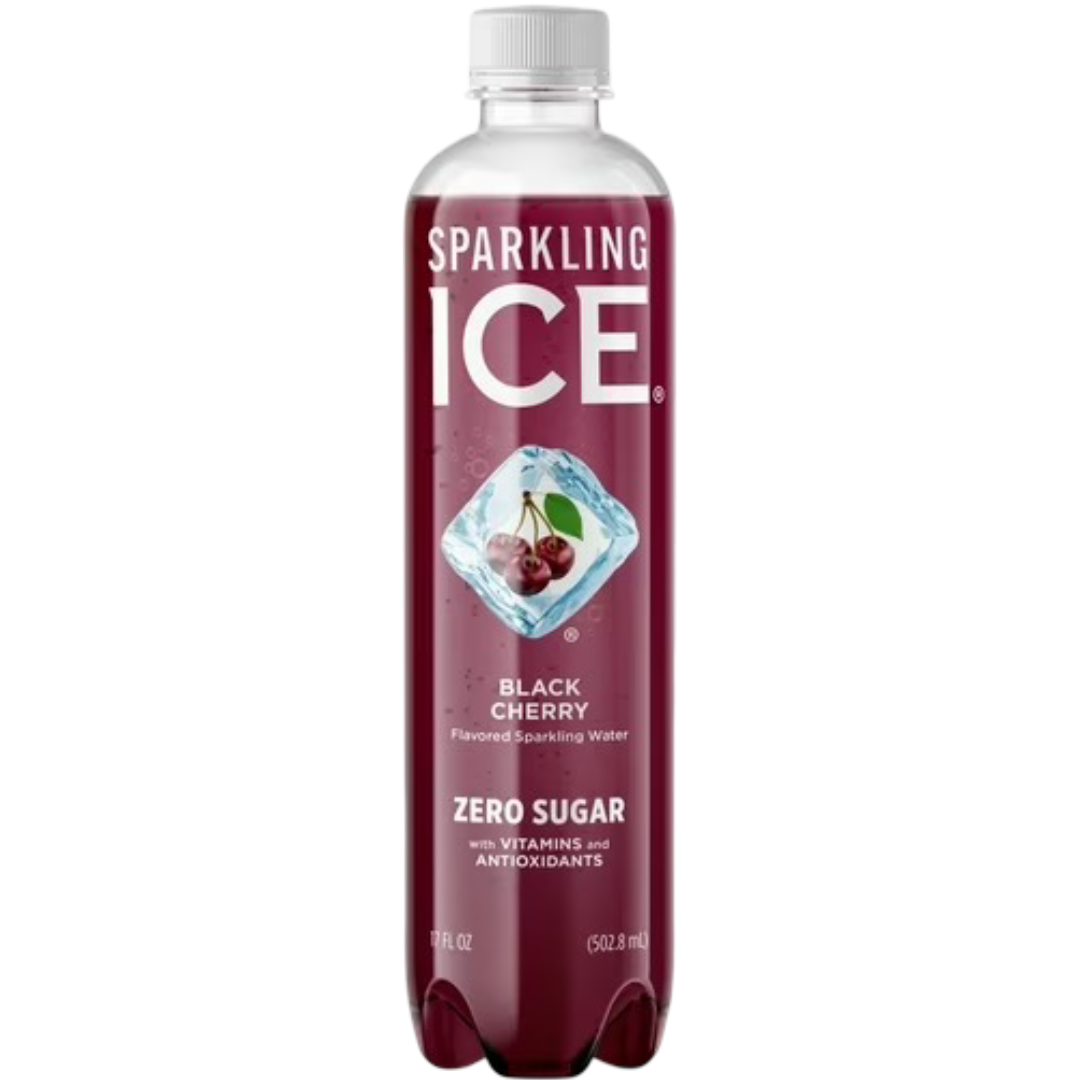 Sparkling Ice Naturally Flavored Sparkling Water, Black Cherry 17 fl oz