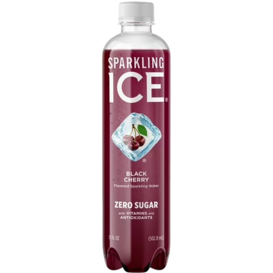 Sparkling Ice Naturally Flavored Sparkling Water, Black Cherry 17 fl oz
