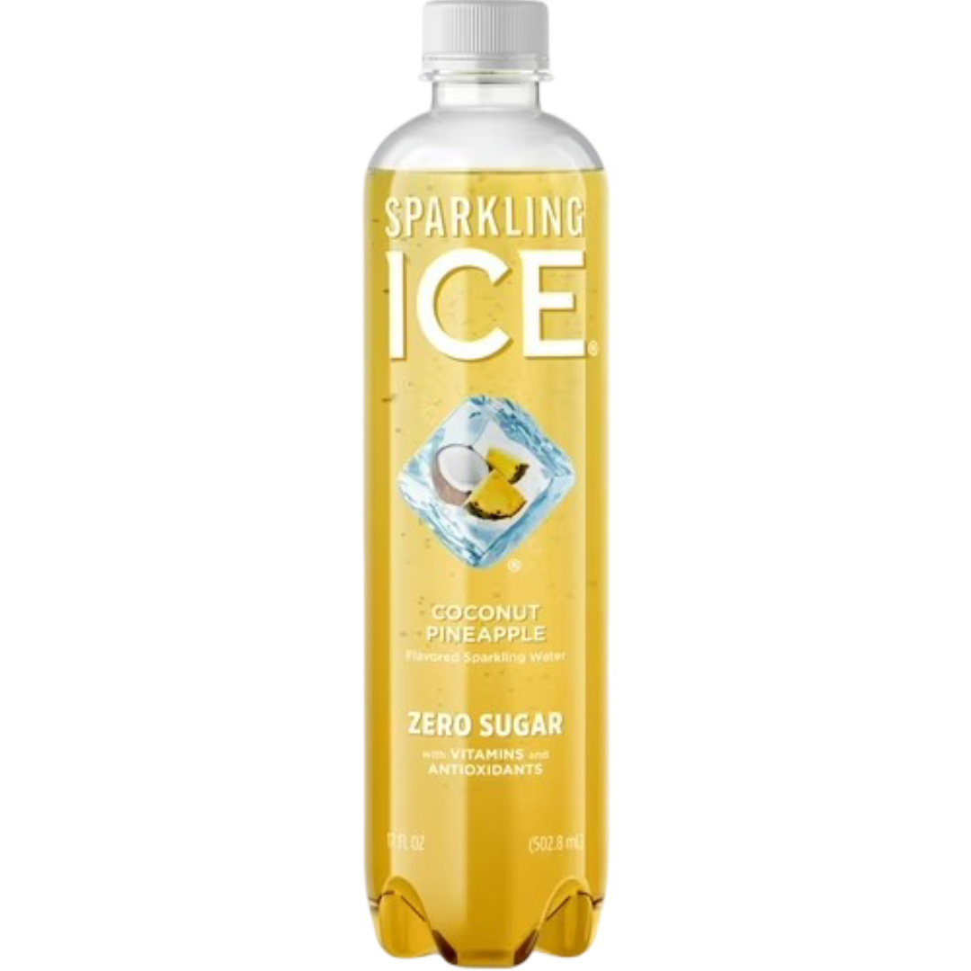 Sparkling Ice Coconut Pineapple Sparkling Water, 17 fl oz